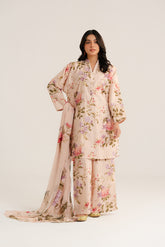 3 Piece Printed Cambric Printed (CP0273)